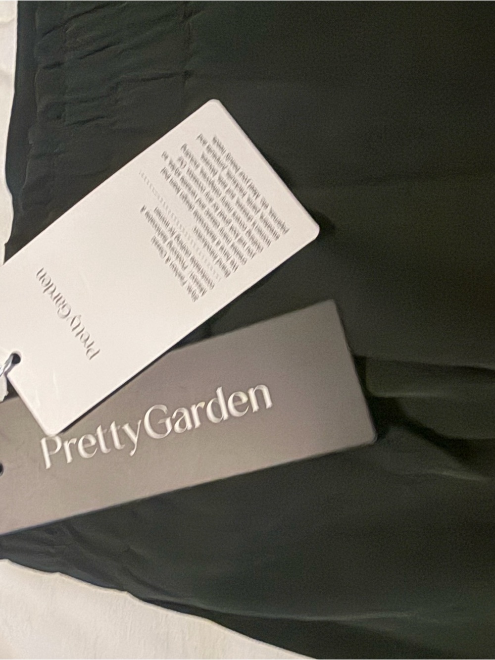 PrettyGarden Black wide leg pants with Tags
